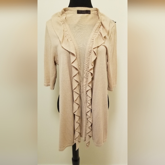 The Limited Cardigan Ruffled Womens - Picture 2 of 12